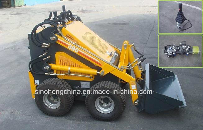 Wheel Type Skid Steer Loader with Competitive Price 200kg Hy380 Images 1