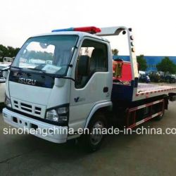 Hot Sale Isuzu 130HP Flatbed Tow Truck /4X2 Wrecker Truck