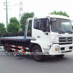 Dongfeng Tianjin 140HP Flatbed Wrecker Truck 4X2 Towing Truck