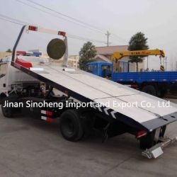 High Quality Best Price Dongfeng 136HP Flatbed Wrecker Truck 4X2