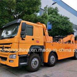 380HP 8X4 HOWO Heavy Duty Wrecker Towing Truck for Sale