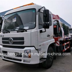 Cheap Price 180HP Dongfeng Tianjin 4X2 Wrecker Truck with Crane
