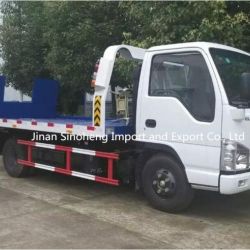 Isuzu Flatbed Towing Truck 4X2/98HP Road Wrecker