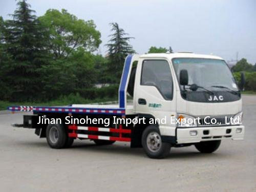 Cheap Price JAC 136HP Flatbed Wrecker Tow Truck 4X2 