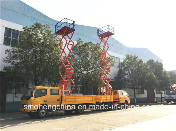 DFAC 14m High-Altitude Operation Truck 4X2 Lifting Platform 