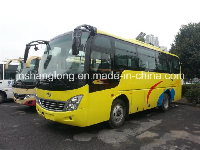8m 33-37 Seats Passenger Bus with Front Cummins Engine 