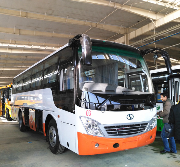Chinese Cheap 9.8m 45 Seats Passenger Bus 