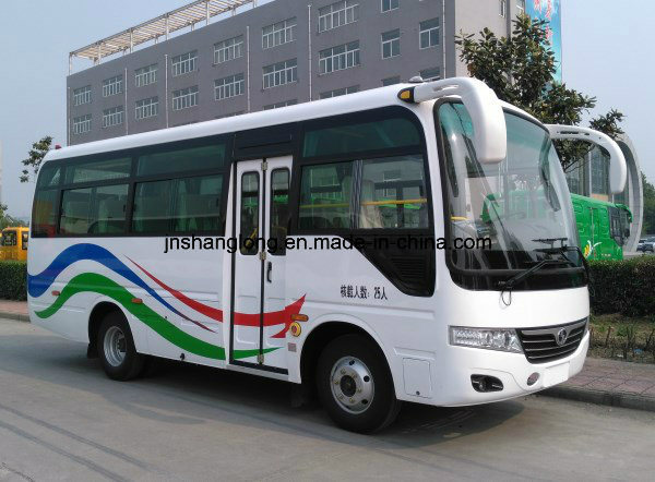 6.6 Meters Length 25 Seats Passenger Bus 