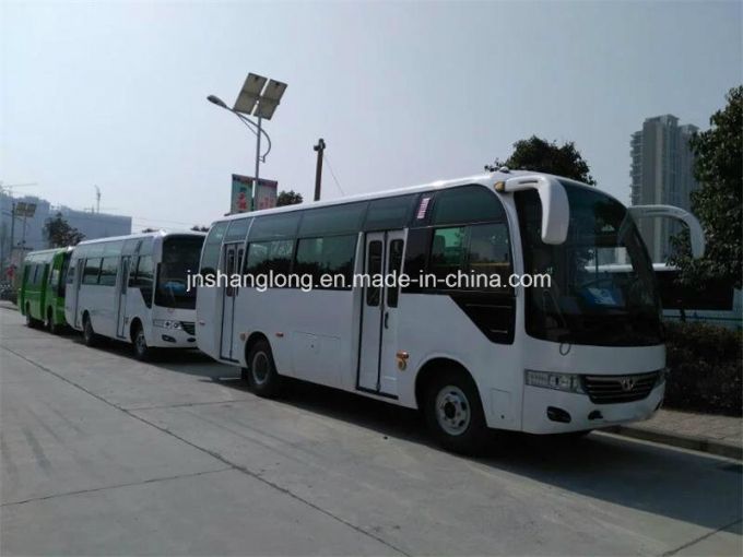 6.6m Double Door Passenger Bus with 26 Seats for Mongolia 