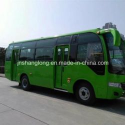 7.5 Meters Double Doors 29 Seats City Bus with Cummins Engine (front)