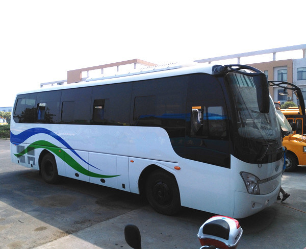 Luxury Cheap 8.5m Passenger Bus with Yuchai Rear Engine and 39 Seats 