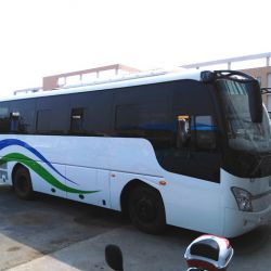 Luxury Cheap 8.5m Passenger Bus with Yuchai Rear Engine and 39 Seats