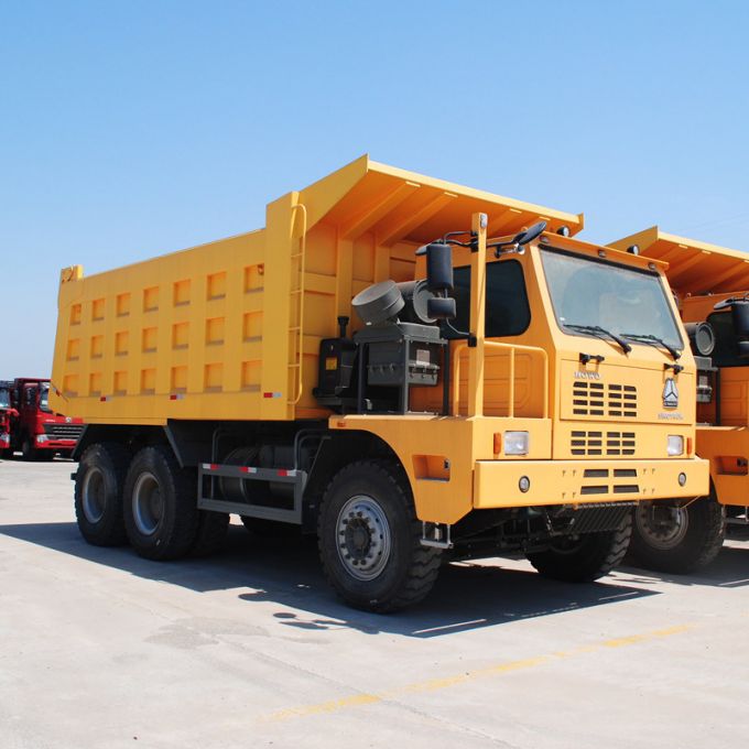 HOWO 6X4 Euro 2 70 Ton Mining Dump Truck 