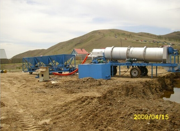 30-40t/H Mobile and Continuous Asphalt Mixer (GLB30) Images 1