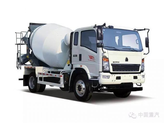 HOWO 4X2 4m3 Light-Duty Mixer Truck Hot Sale 