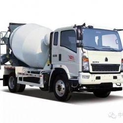 HOWO 4X2 4m3 Light-Duty Mixer Truck Hot Sale