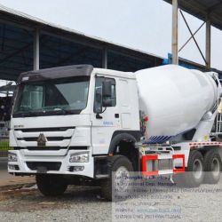 HOWO 9cbm Concrete Mixer Truck Cement Transportation Truck