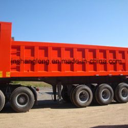 Hot Sales 3 Axle Rear Tipper Truck Trailer