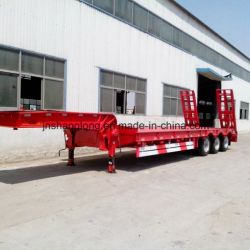 40-60 Ton Low Flatbed Semi Trailer 13meters Truck Trailer Trucks