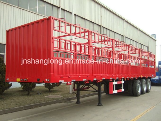 13 Meters Three Axles 50ton Cargo Box Trailer Images 1