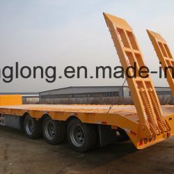 60tons 3-Axle Low Bed Semi Trailer (TAZ9740TDP)