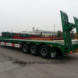 60tons Low Bed Semi Trailer