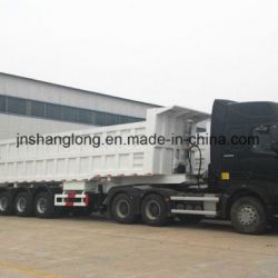 50t 3 Axle Rear Dumper Semi Trailer for Sales