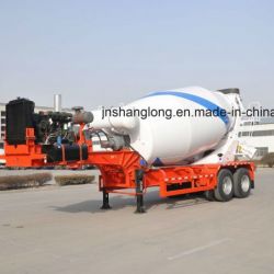 10m3 Concrete Mixer Semi Trailer