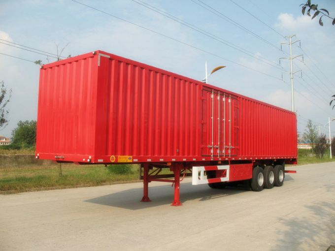 3 Axles 35t Van Type Semi-Trailer Images 1