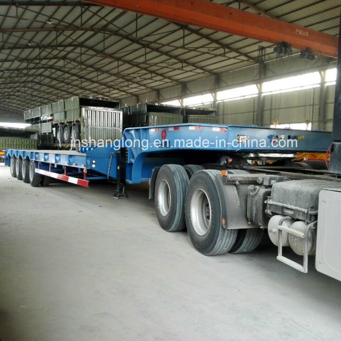 60-80t 4 Axle Truck Trailer Images 1