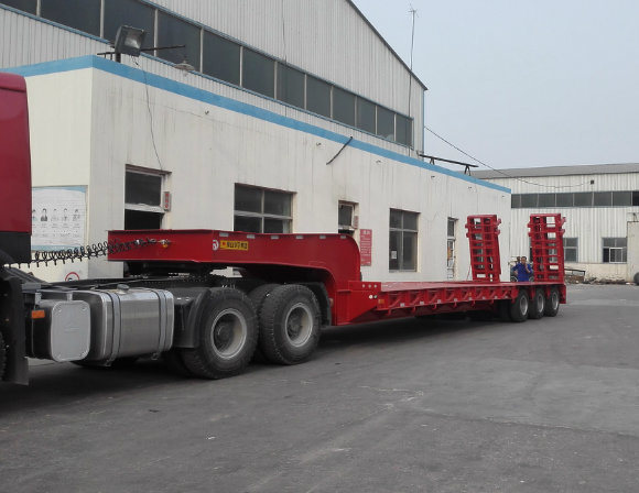 3 Line 6 Axle Low Bed Trailer 