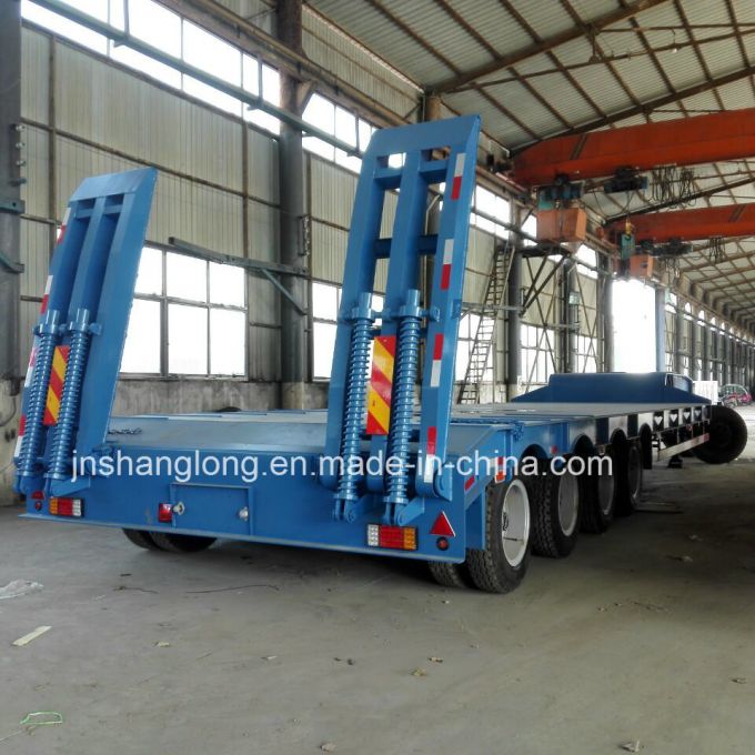 4 Axle 60t Semi Trailer Truck Images 1