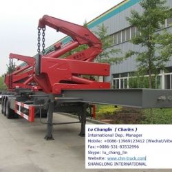 Self Loading Side Lifting Container Truck Trailer 3axles 20FT40FT