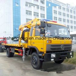 Rhd 4X2 5tons Flatbed Towing Truck, 4t Tow Truck for Sale