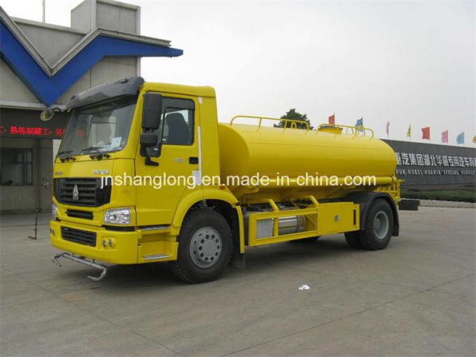 HOWO 4WD 16 Cubic Meter Water Tank Truck 