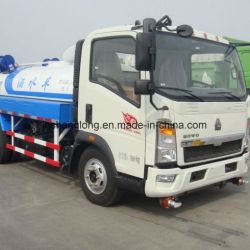 HOWO Light Duty 4X2 3m3 Rhd Water Tanker (ZZ1047C3414C1R45)