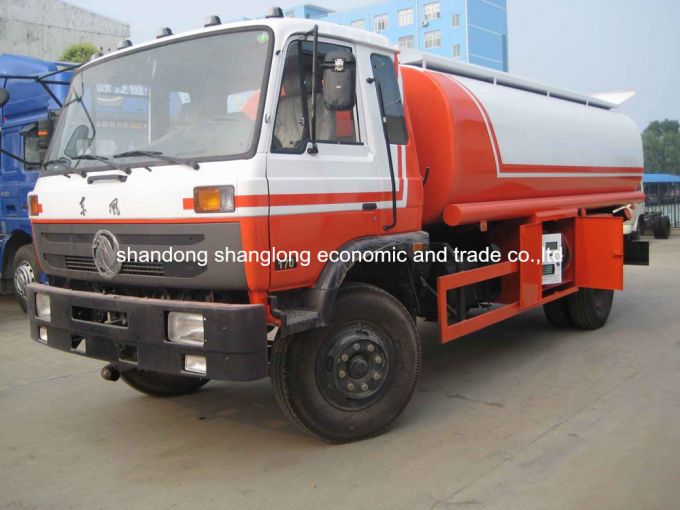 15 Cubic Meters 4*2 Fuel Tanker Truck for Exportaion Images 1