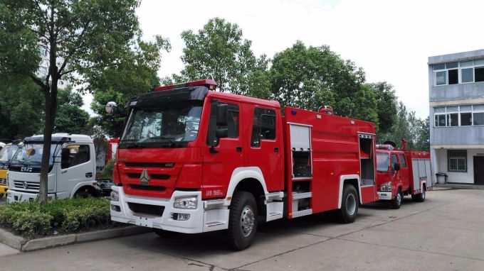 Sinotruk HOWO 4X2 Fire Truck Hot Sales Images 1