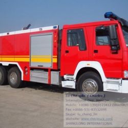 HOWO 6X4 LHD/Rhd Water-Foam Tank Fire Fighting Truck 20000L