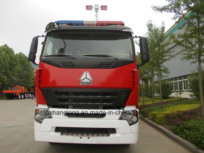 HOWO 6X4 336PS 14t Water Tank Fire Fighting Truck Images 1