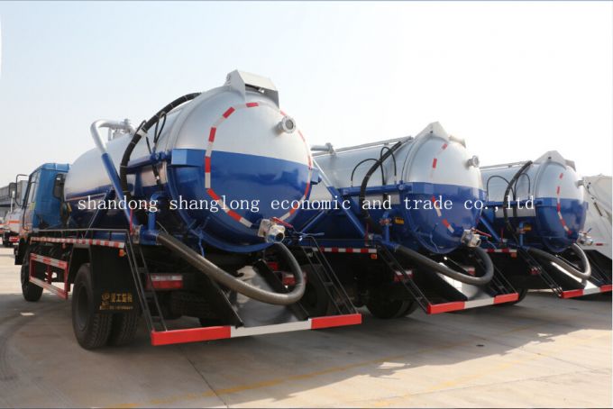 4X2 10ton Garbage Truck/ 10 Cubic Meters Suction Sewage Truck 