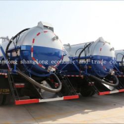4X2 10ton Garbage Truck/ 10 Cubic Meters Suction Sewage Truck