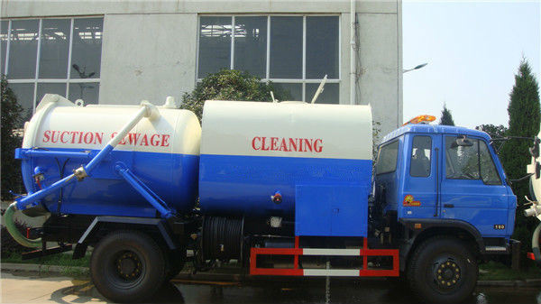 9000L Suction and Cleaning Sewage Truck for Exportation 