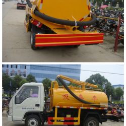 Mini Fecal Suction Truck with 2000L Capacity