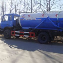 Dongfeng 4X2 Sewage Sucking Truck/ 10cbm Sewage Suction Tanker Truck