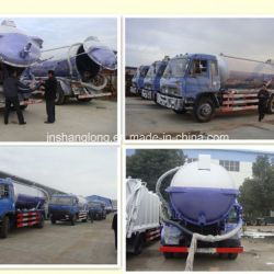 Dongfeng 10 Ton 10000L Vacuum Sewage Suction Truck