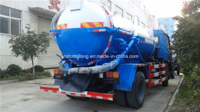 China 10m3 Vacuum Sewage Suction Truck with 4X2 Chassis 