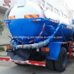 China 10m3 Vacuum Sewage Suction Truck with 4X2 Chassis