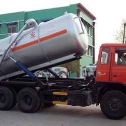 6*4 Dongfeng Chassis Vacuum Sewage Suction Truck for Exportation