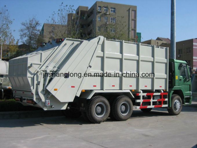 Dongfeng Chassis 18 Cubic Meters Compactor Trash Truck Images 1